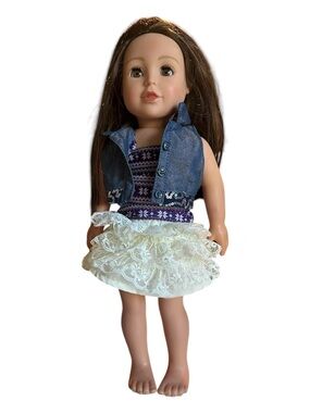 Adora 18” brunette, poseable, doll